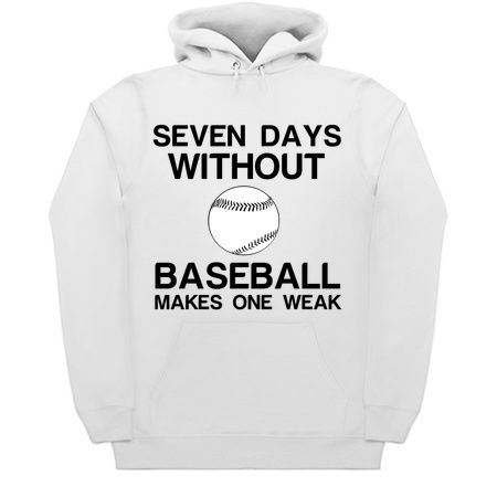SEVEN DAYS WITHOUT BASEBALL MAKES ONE WEAK tiny thumbnail