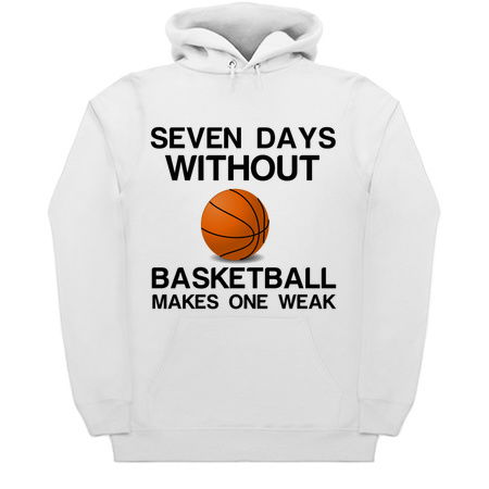 SEVEN DAYS WITHOUT BASKETBALL MAKES ONE WEAK tiny thumbnail