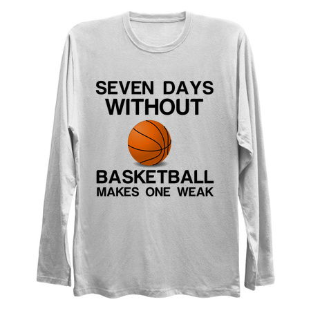 SEVEN DAYS WITHOUT BASKETBALL MAKES ONE WEAK tiny thumbnail