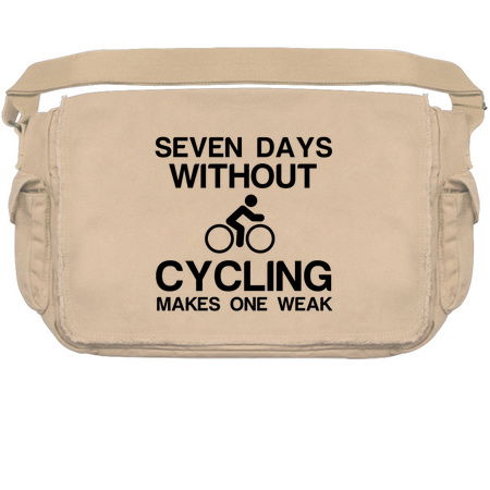 SEVEN DAYS WITHOUT CYCLING MAKES ONE WEAK tiny thumbnail