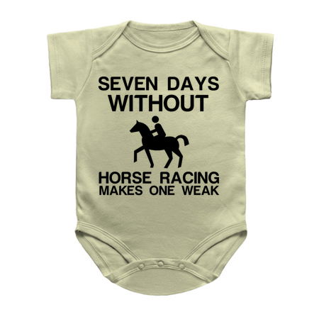 SEVEN DAYS WITHOUT HORSE RACING MAKES ONE WEAK tiny thumbnail