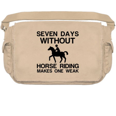 SEVEN DAYS WITHOUT HORSE RIDING MAKES ONE WEAK tiny thumbnail
