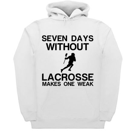 SEVEN DAYS WITHOUT LACROSSE MAKES ONE WEAK tiny thumbnail