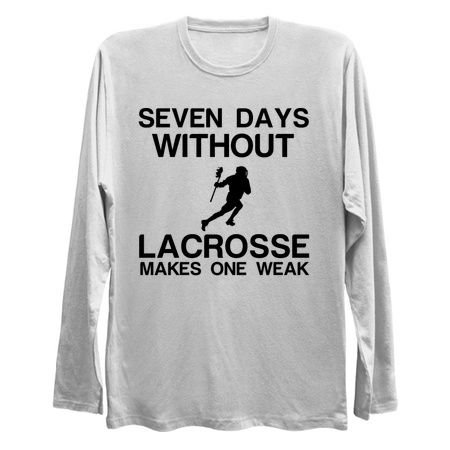 SEVEN DAYS WITHOUT LACROSSE MAKES ONE WEAK tiny thumbnail