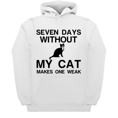 SEVEN DAYS WITHOUT MY CAT MAKES ONE WEAK tiny thumbnail