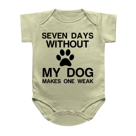 SEVEN DAYS WITHOUT MY DOG MAKES ONE WEAK tiny thumbnail