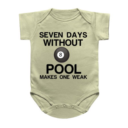 SEVEN DAYS WITHOUT POOL MAKES ONE WEAK tiny thumbnail