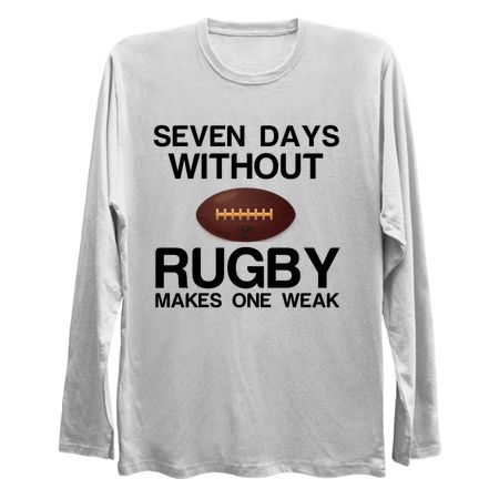 SEVEN DAYS WITHOUT RUGBY MAKES ONE WEAK tiny thumbnail