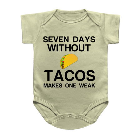 SEVEN DAYS WITHOUT TACOS MAKES ONE WEAK tiny thumbnail