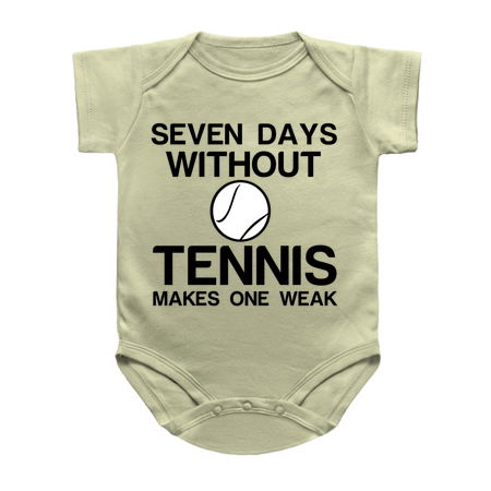 SEVEN DAYS WITHOUT TENNIS MAKES ONE WEAK tiny thumbnail