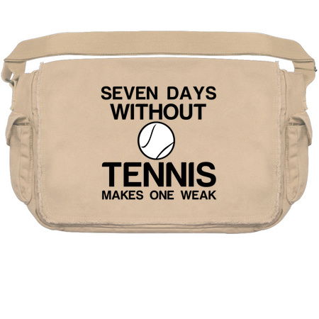 SEVEN DAYS WITHOUT TENNIS MAKES ONE WEAK tiny thumbnail