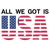 All we got is USA United State of America tiny thumbnail
