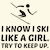 Ski like a girl power try to keep up tiny thumbnail