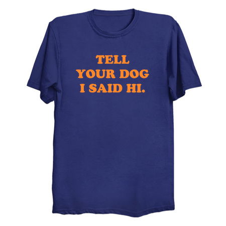 Tell your Dog _Deep Royal tiny thumbnail