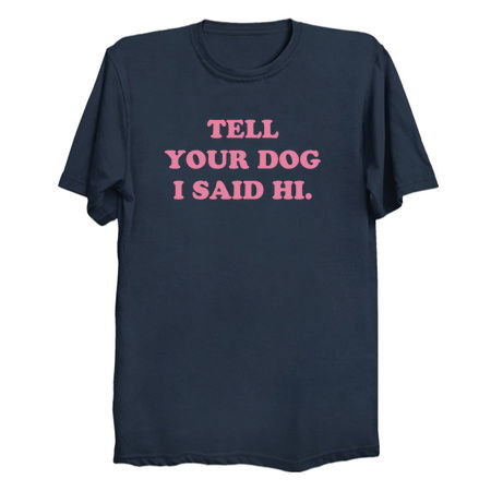 Tell your Dog _Navy tiny thumbnail