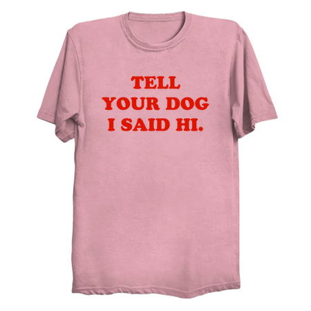 Tell your Dog _Pink tiny thumbnail