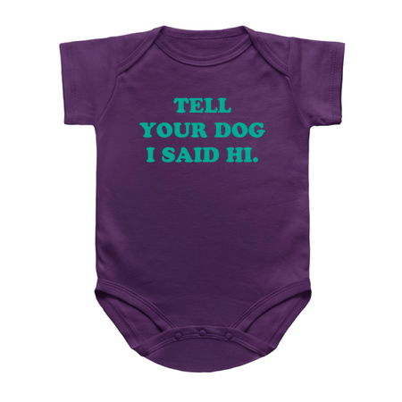 Tell your Dog _Purple tiny thumbnail
