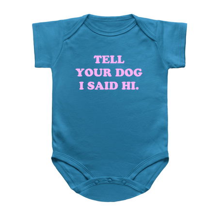 Tell your Dog _Turquoise tiny thumbnail
