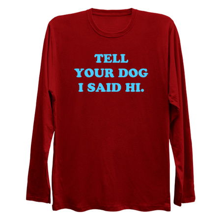 Tell your Dog _Red tiny thumbnail