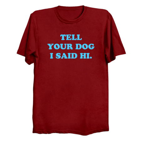 Tell your Dog _Red tiny thumbnail