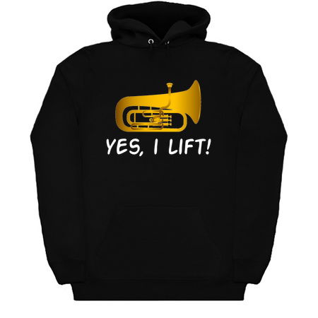 Funny Tuba Shirt - Tuba Gifts - Yes I Lift tiny thumbnail