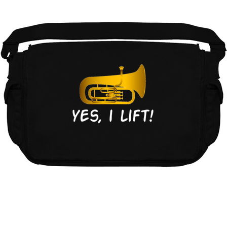 Funny Tuba Shirt - Tuba Gifts - Yes I Lift tiny thumbnail