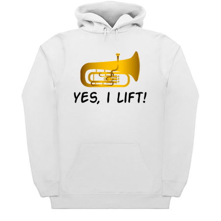 Funny Tuba Shirt - Gift For Tuba Player - Tuba Gifts - Yes I Lift tiny thumbnail