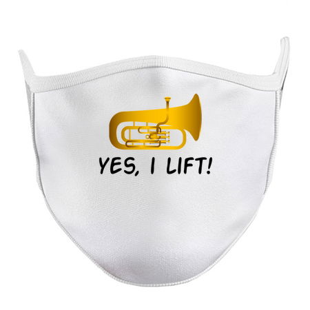 Funny Tuba Shirt - Gift For Tuba Player - Tuba Gifts - Yes I Lift tiny thumbnail