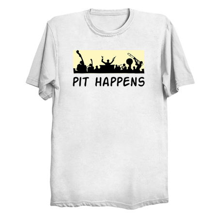 Funny Orchestra Shirt - Orchestra Gifts - Pit Happens - Orchestra Conductor Gift tiny thumbnail
