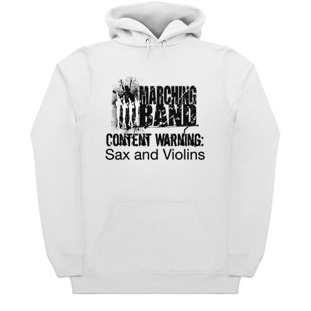Funny Marching Band Shirt - Marching Band Gifts - Content Warning Sax And Violins tiny thumbnail
