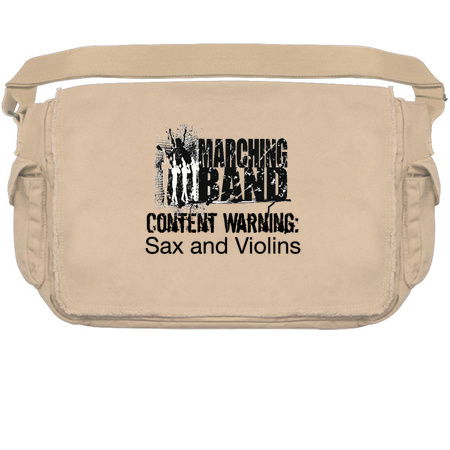 Funny Marching Band Shirt - Marching Band Gifts - Content Warning Sax And Violins tiny thumbnail