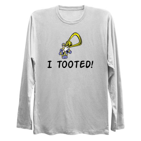 Funny Trombone Shirt- Trombone Gift - I Tooted - Trombone Player Gift tiny thumbnail