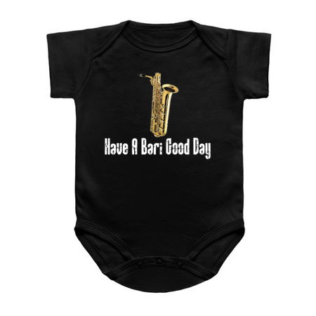 Funny Baritone Saxophone - Funny Saxophone Gifts - Have A Bari Good Day tiny thumbnail