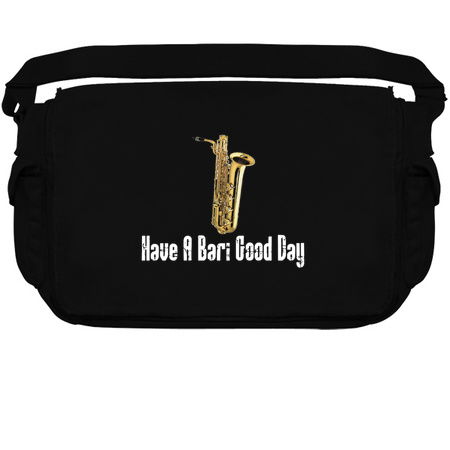 Funny Baritone Saxophone - Funny Saxophone Gifts - Have A Bari Good Day tiny thumbnail