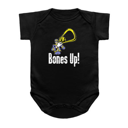 Funny Trombone - Trombone Gifts - Bones Up - Trombone Player Gift tiny thumbnail