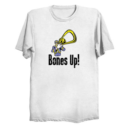 Funny Trombone Shirt - Trombone Gifts - Bones Up - Trombone Player Gift tiny thumbnail