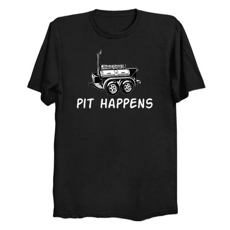 Funny Barbecue - BBQ Shirt - Funny Barbecue Gifts - Pit Happens tiny thumbnail