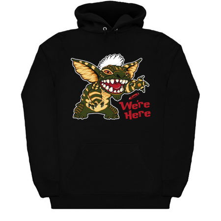 We're Here - Gremlins - Stripe - Stitch - 80's Cult Movie tiny thumbnail