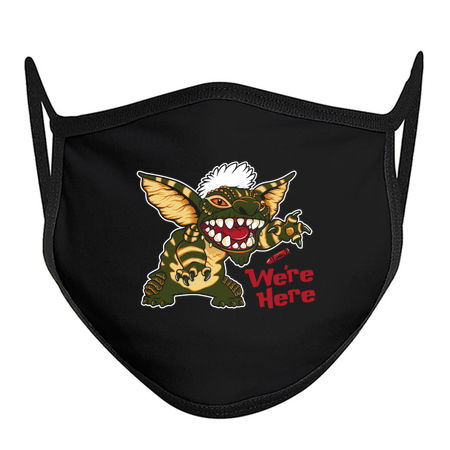 We're Here - Gremlins - Stripe - Stitch - 80's Cult Movie tiny thumbnail