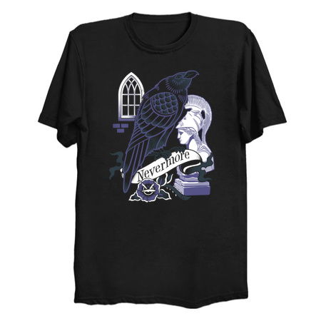 Nevermore - Goth - Edgar Allan Poe - Raven - Horror tiny thumbnail