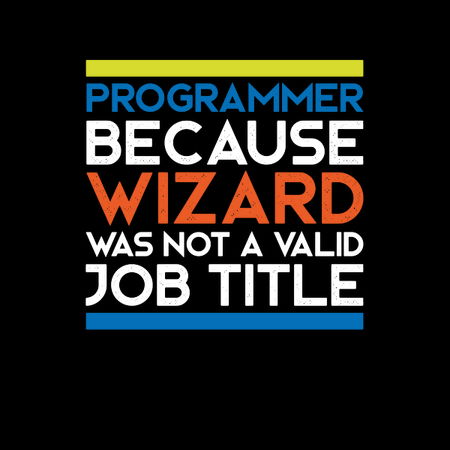 Programmer Types Wizard Programmer Wizard light - NeatoShop