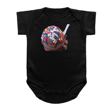 Warm Thoughts - Dark Chocolate Ice Cream With Rainbow Sprinkles tiny thumbnail