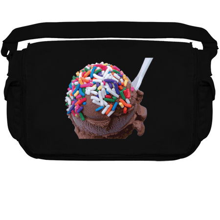 Warm Thoughts - Dark Chocolate Ice Cream With Rainbow Sprinkles tiny thumbnail