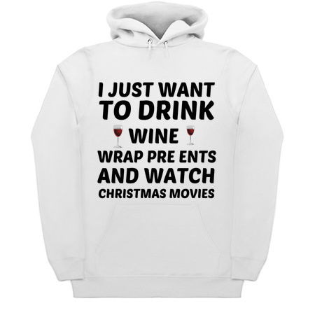 Drink wine wrap presents watch Christmas movies tiny thumbnail