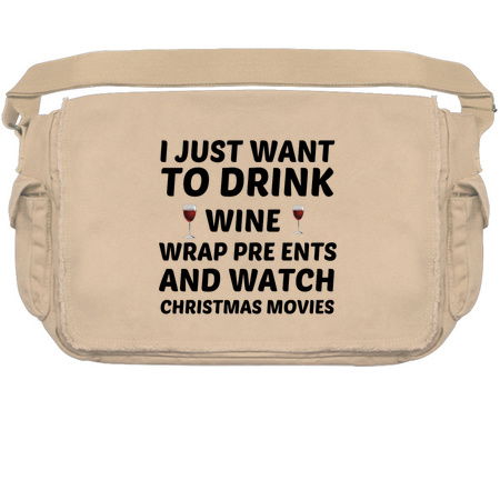 Drink wine wrap presents watch Christmas movies tiny thumbnail
