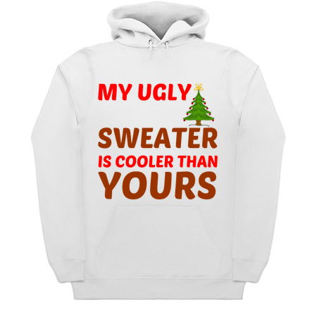 My ugly sweater is cooler than yours funny tiny thumbnail