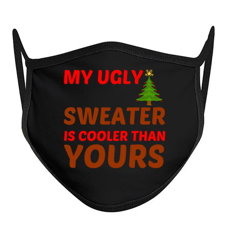 My ugly sweater is cooler than yours funny tiny thumbnail