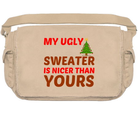 My ugly sweater is Nicer than yours funny tiny thumbnail