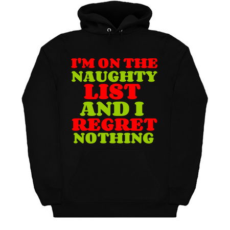 On the naughty list regret nothing funny tiny thumbnail