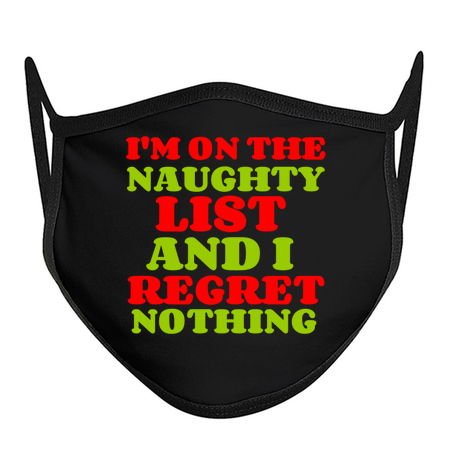 On the naughty list regret nothing funny tiny thumbnail